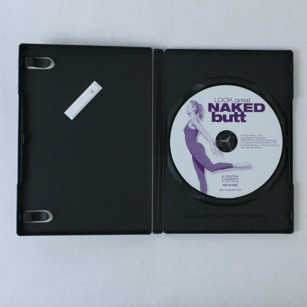 Look Great Naked Butt DVD 2001 Koch Vision High Energy Fitness Video
