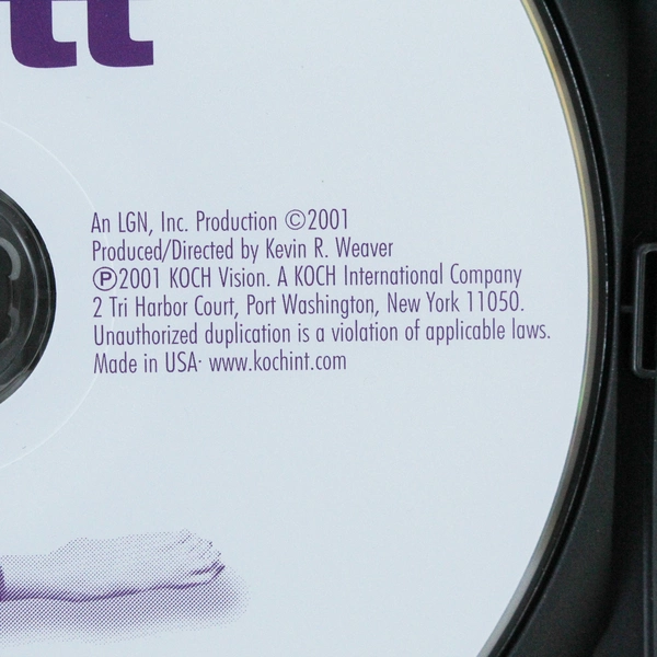 Look Great Naked Butt DVD 2001 Koch Vision High Energy Fitness Video