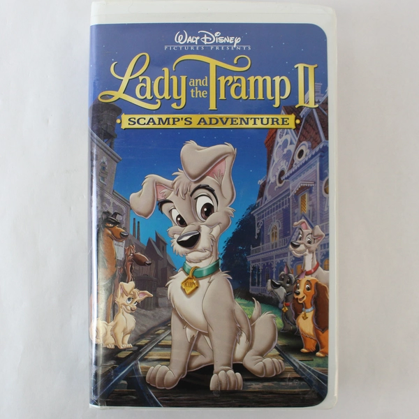 Lady and the Tramp II Scamp's Adventure VHS 2001 Disney