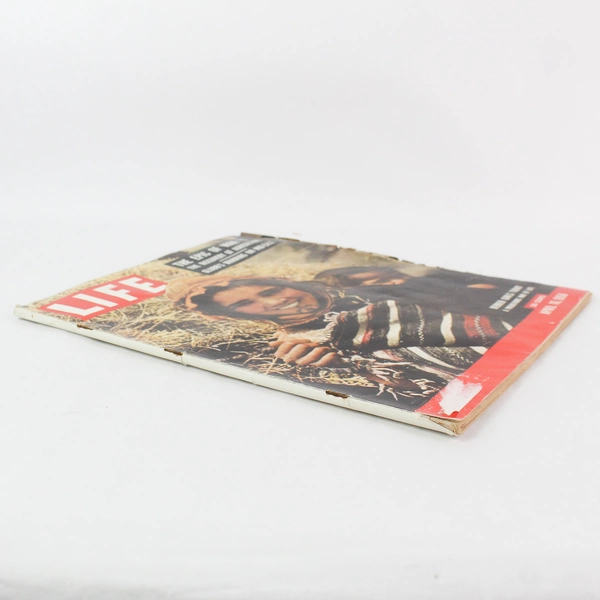 Vintage Life Magazine April 16 1956 Edition The Epic of Man & Berber Girls Today