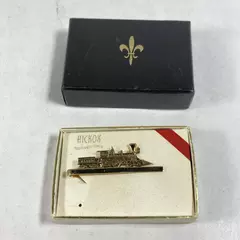 Vtg Hickok L&N System The General Steam Engine Gold Tone Tie Clip 2 Inch