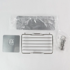 Yougai Sticky Wall Adhesive, Shower Soap Dish & Hooks for Easy Storage