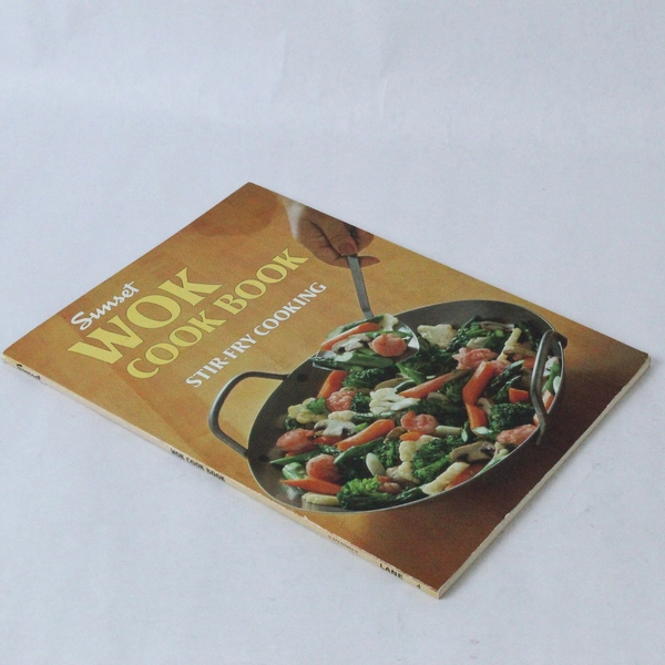 Sunset Wok Cook Book 1984 Lane Publishing Co. Stir-Fry Cooking Paperback