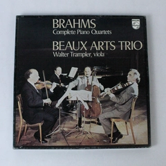 Brahms Complete Piano Quartets Beaux Arts Trio Walter Trampler 3 LP Box Set