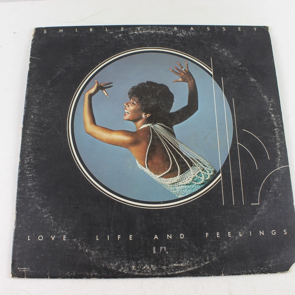 Shirley Bassey Love Life And Feelings 1976 Vinyl LP UA-LA605-G United Artists