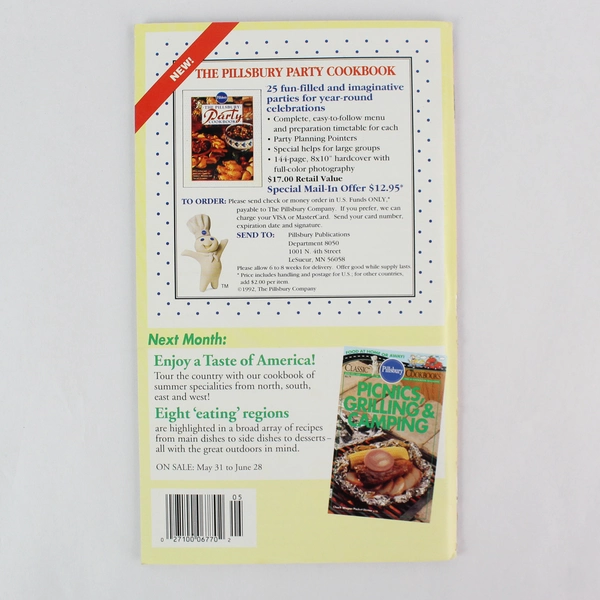 Vintage Pillsbury Classic Cookbooks Magazine #159 May 1994 Issue