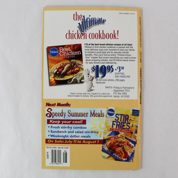 Vintage Pillsbury Classic Cookbooks Magazine #233 July 2000 Issue