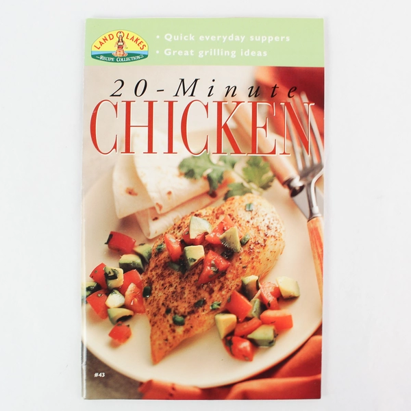 Vintage 1998 Land O' Lakes Recipe Collection Magazine #43 20-Minute Chicken