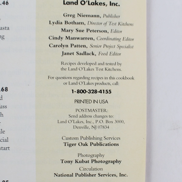 Vintage 1998 Land O' Lakes Recipe Collection Magazine #43 20-Minute Chicken