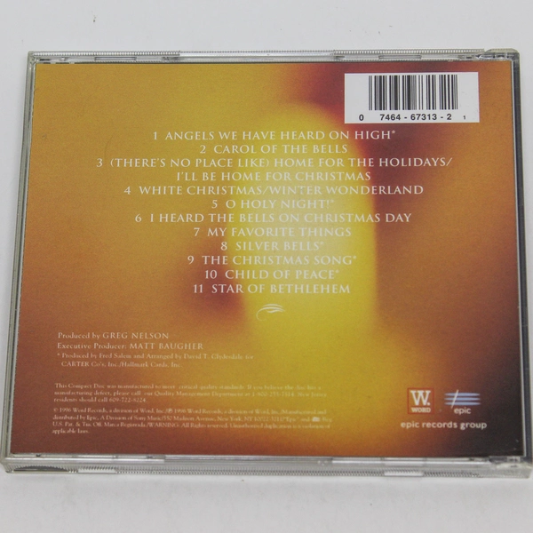 Sandi Patty O Holy Night CD 1996 Word Records Good Pre-Owned Condition