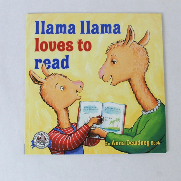 Llama Llama Loves to Read by Anna Dewdney 2018 Paperback Good Condition