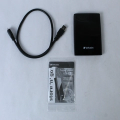 Verbatim 500GB Store 'N' Go Portable Hard Drive USB 3.0 No Testing