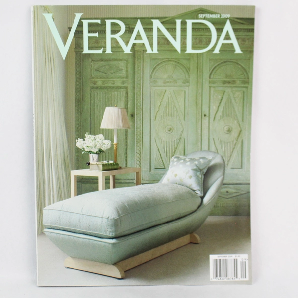 Veranda Magazine Sept 2009 Hearst Publishing