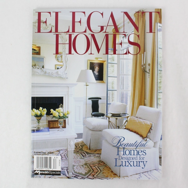 Elegant Homes Magazine Fall/Winter 2008 Beautiful Homes Designed For Luxury