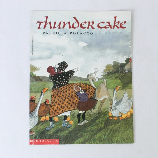 Thunder Cake by Patricia Polacco 1991 Scholastic Paperback Good Condition