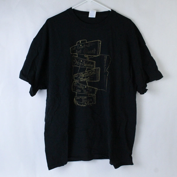 Port & Company Men's T-Shirt 3XL Black Graphic Keep Portland Weird