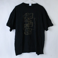 Port & Company Men's T-Shirt 3XL Black Graphic Keep Portland Weird