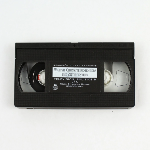 Walter Cronkite Remembers The 20th Century Television Politics & JFK 1997 VHS