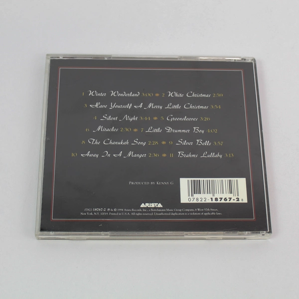 Kenny G Miracles Holiday Album CD 1994 Arista Winter Wonderland Good Condition