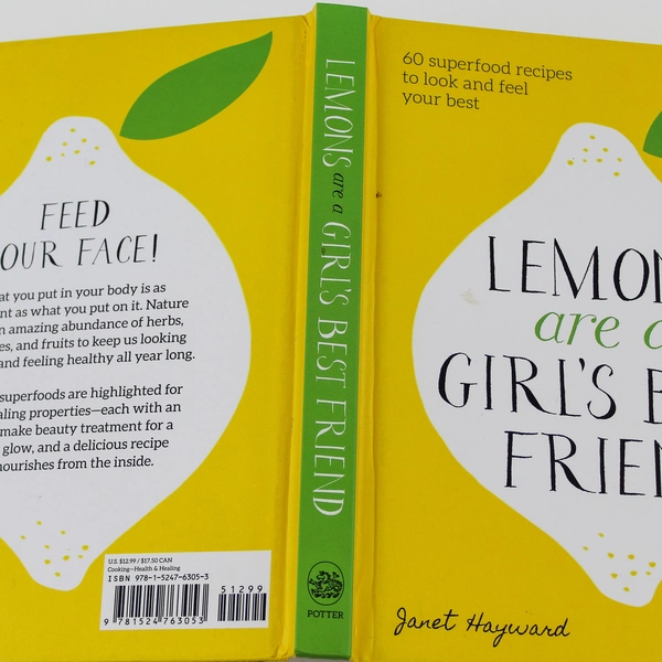 Lemons Are A Girl's Best Friend by Janet Hayward 2017 HC Cookbook