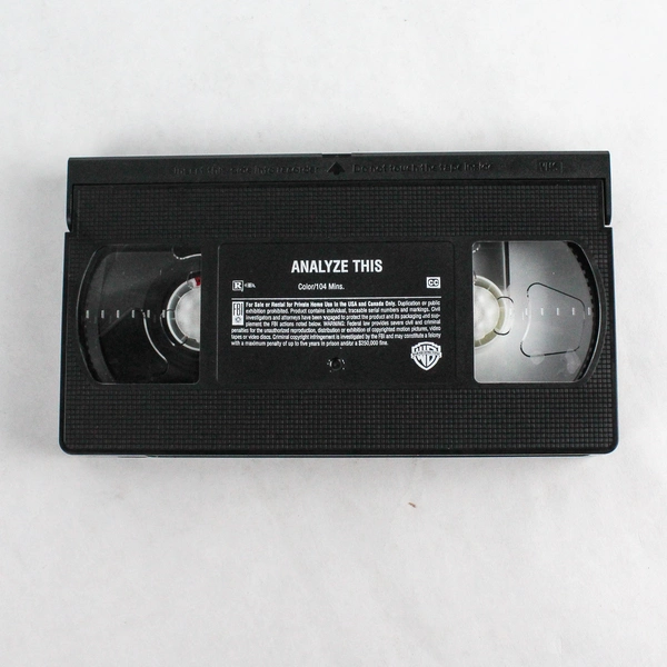 Analyze This 1999 Warner Bros. VHS Robert De Niro Billy Crystal