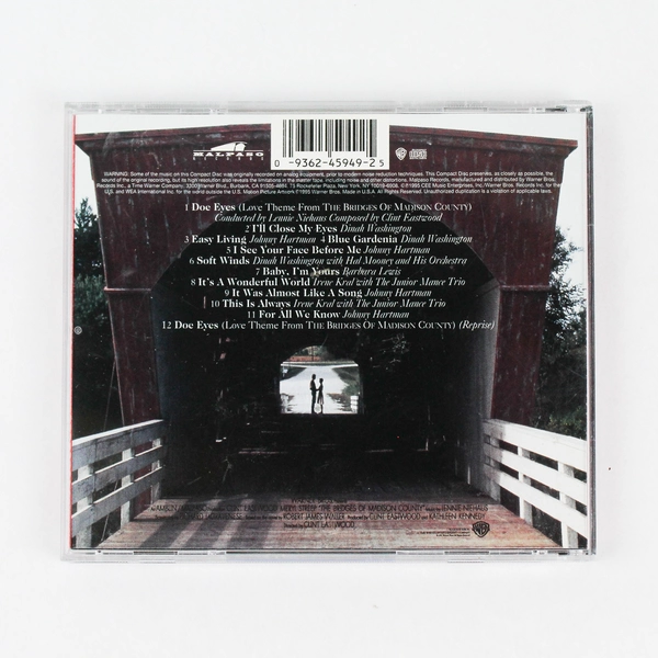 The Bridges Of Madison County Motion Picture 1995 Warner Bros. Records CD