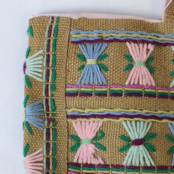 Unbranded Embroidered Floral Yarn Women's Purse Handbag Bag Fashion