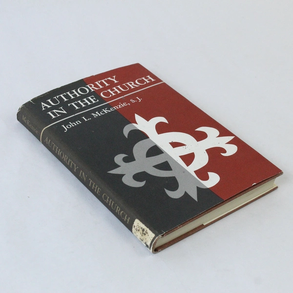 Authority In The Church John L. McKenzie 1966 Sheed And Ward Hardcover DJ