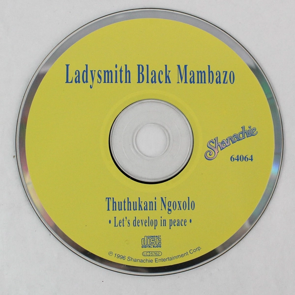 Thuthukani Ngoxolo Album by Ladysmith Black Mambazo 1996 CD Shanachie