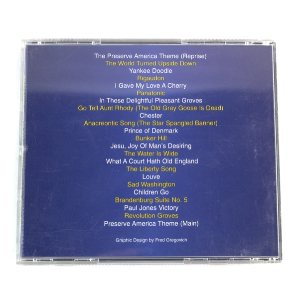 The Music of Early America The Classic Collection 1996 CD Preserve America Inc.