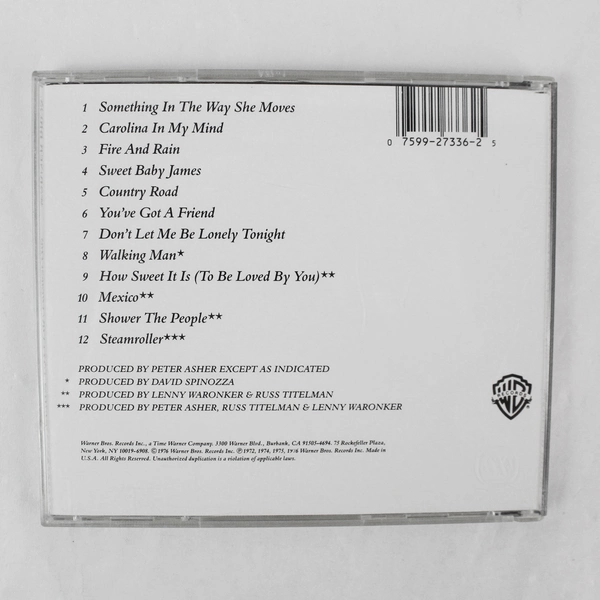 James Taylor Greatest Hits 2005 CD Warner Bros. Records
