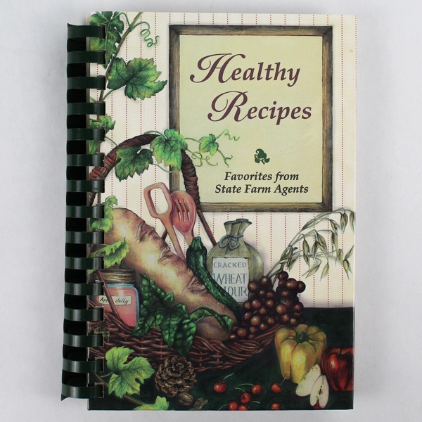VTG Healthy Recipes 1996 Cookbook Morris Press Hardcover Spiral Bound