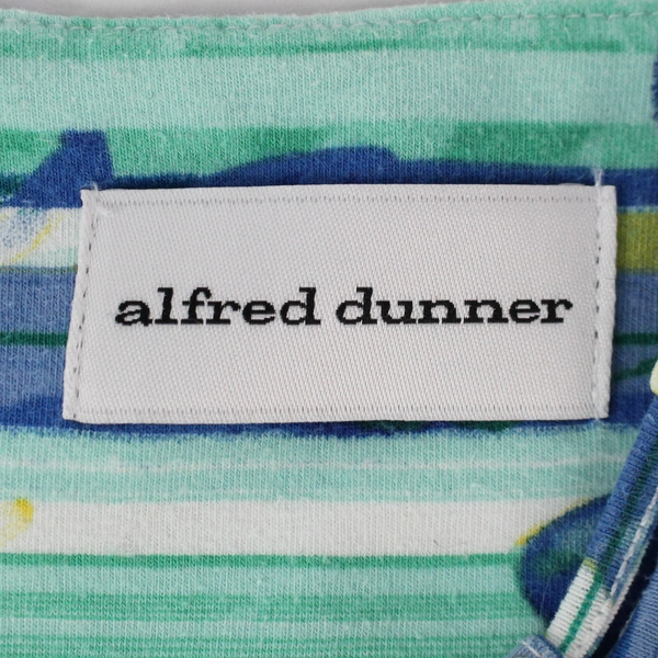 Alfred Dunner Multicolor Rhinestone Accents Floral T-Shirt Women's Size Small