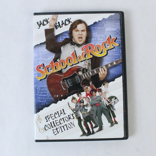 School of Rock DVD 2003 Special Collector's Edition Jack Black
