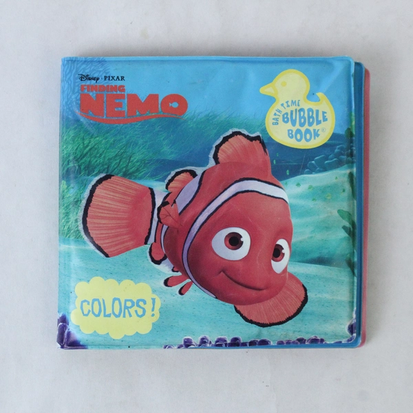 Finding Nemo Bath Time Bubble Book 2008 Disney Bathtub Fun