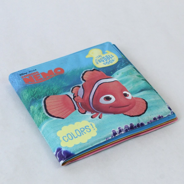 Finding Nemo Bath Time Bubble Book 2008 Disney Bathtub Fun