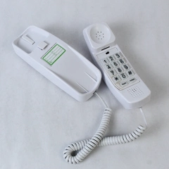 Vintage White GE5303 Slimline Push Button Telephone No Wall Cord