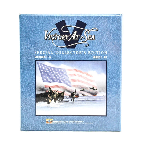 Victory At Sea Special Collectors Edition 1987 VHS Set Vols. 1-6 Series 1-26