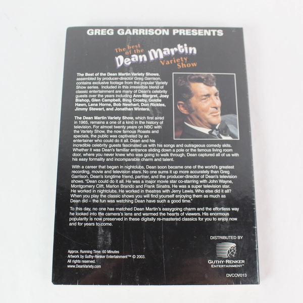 Sealed The Best of the Dean Martin Variety Show Vol. 11 DVD 2003 Guthy-Renker