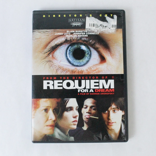 Requiem for a Dream DVD 2000 Director's Cut Ellen Burstyn Jared Leto