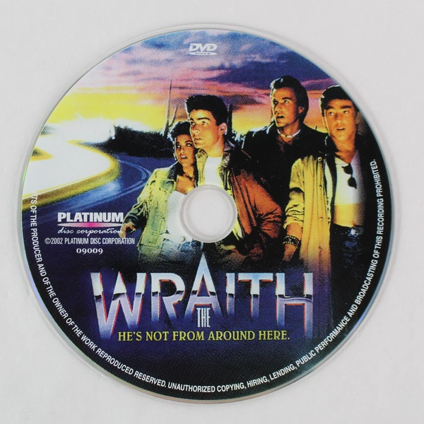 The Wraith DVD 1986 Charlie Sheen Sherilyn Fenn Randy Quaid 80s Horror Movie