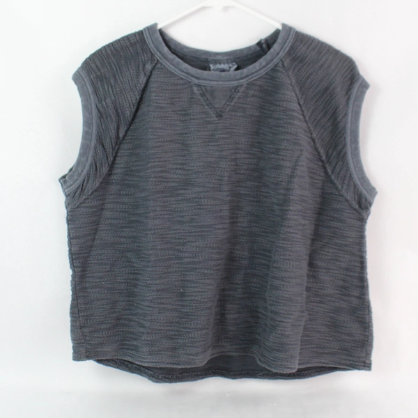 Universal Thread Gray Cotton Sweater Vest Women's Size Medium