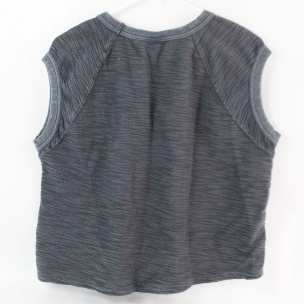 Universal Thread Gray Cotton Sweater Vest Women's Size Medium