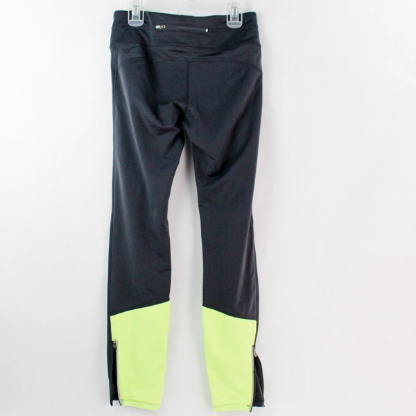 C9 by Champion Duo Dry Gray and Green Running Yoga Leggings Women's Size XS