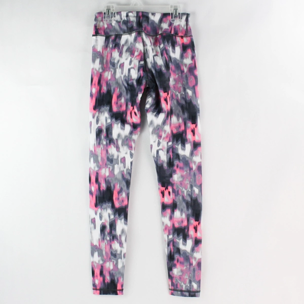 Zella Pink and Gray Running Yoga Leggings Women's Size XS