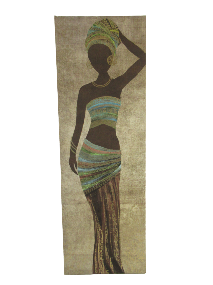 2 Anhui Province Wood Based Panel Co. Ltd Native African Woman Canvas Prints