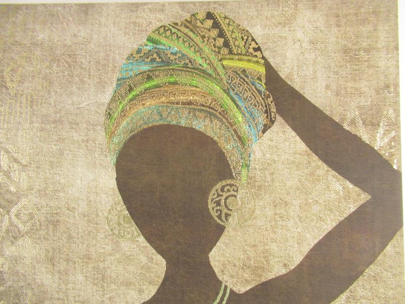2 Anhui Province Wood Based Panel Co. Ltd Native African Woman Canvas Prints