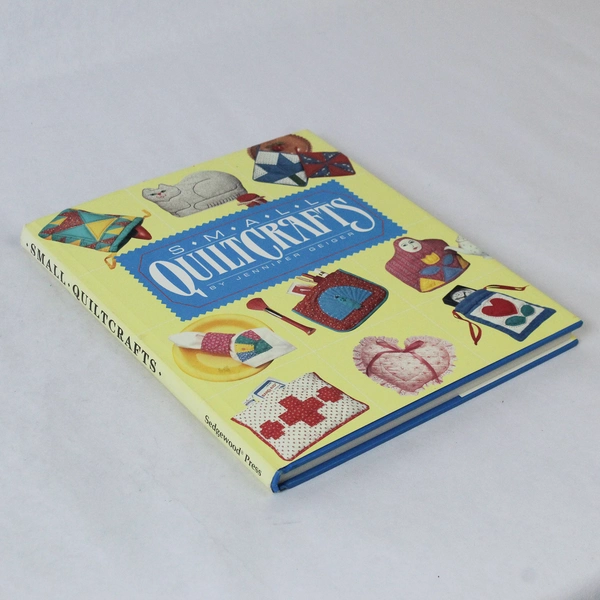 Small Quiltcrafts by Jennifer Geiger 1989 Hardcover with Dust Jacket