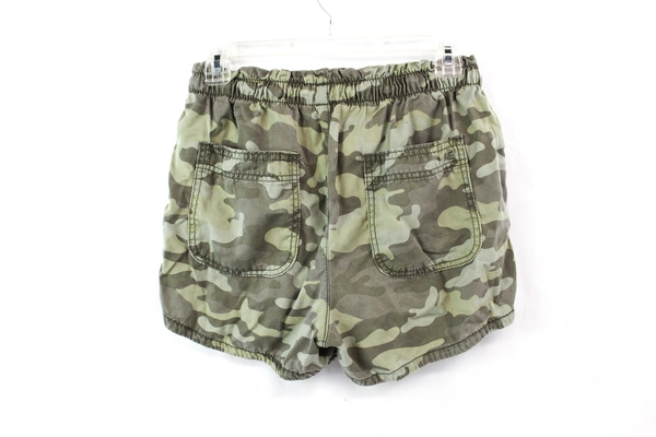 American Eagle Lightweight Drawstring Camo Shorts Women's Size Small