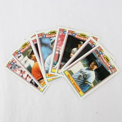 Lot of 8 Topps 1989 Rookies Commemorative Cards Including Ken Griffey Jr.